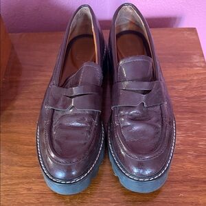 Franco Sarto Dark Brown Loafers